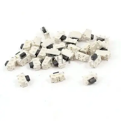 

30pcs Momentary Rectangle Push Button SPST Tactile Tact Switch 4.5mmx2mmx3.5mm