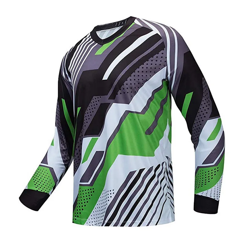 thumbnail image 1 of Fabricante OEM de camisetas de ciclismo de montaña, ropa deportiva para carreras, nueva camiseta de manga larga 2021, ropa de ciclismo con estampado digital, 1 of 4