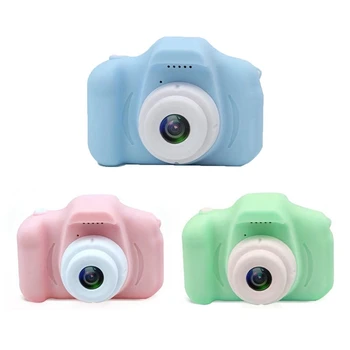 

Kids Mini Digital Camera 2 Inch Cartoon Cute Camera Toys Children Birthday Christmas Gift 1080P Toddler Toys camera