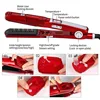 Steam Hair Straightener Ceramic Vapor Infrared Heating Flat Iron Curler Pod Hair Straightening Iron LCD Display Hair  Styler Too 5