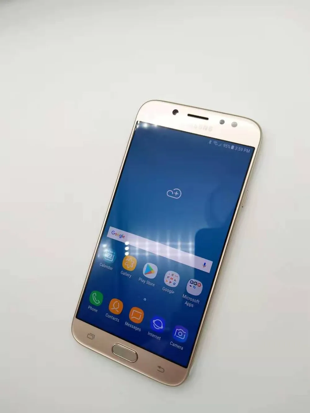 Оригинальный samsung Galaxy J7 разблокирована Duos GSM 4G LTE Android мобильного телефона Octa Core Dual Sim 5,5 "13MP 1,5 GB + 16 GB Восстановленное
