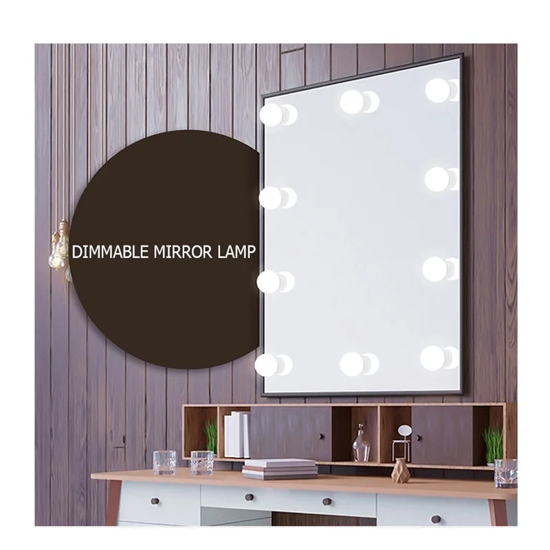 AOSONG туалетный светильник голливудская USB Косметическая зеркальная лампа