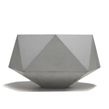 

Geometric flowerpot mold concrete pot molds Home decoration DIY Craft Garden pot molds Cement flowerpot silicone mold