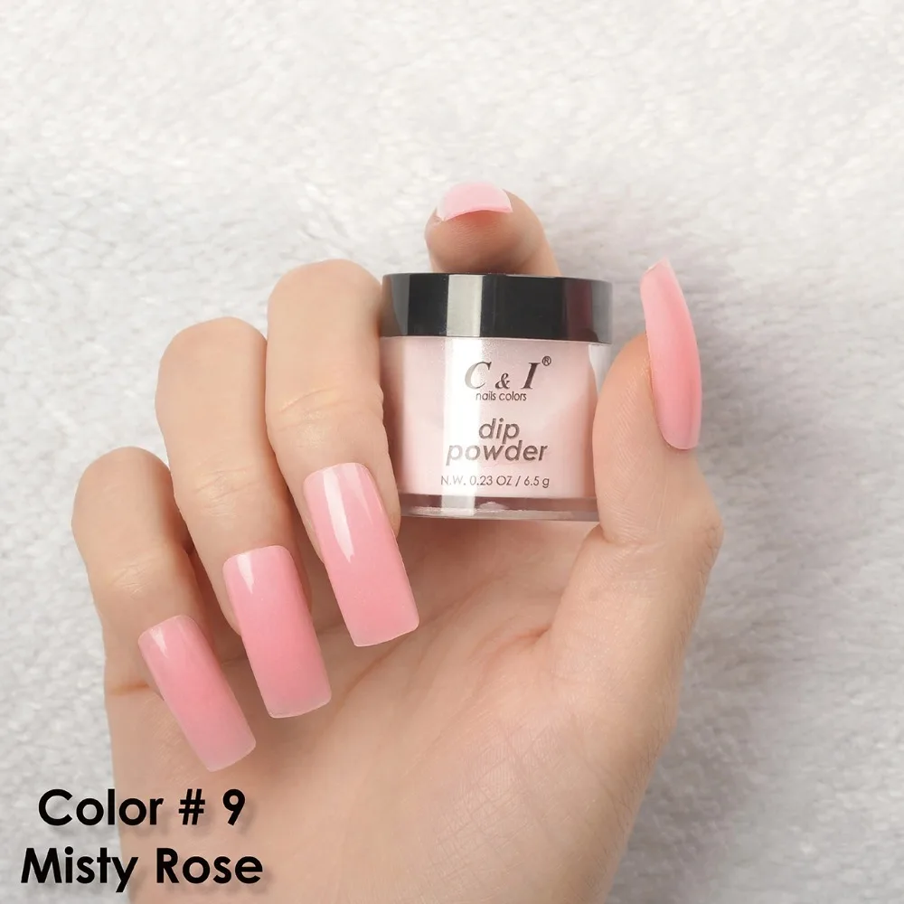 C&I Mini Dip Powder Color # 9 Misty Rose 2