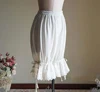 Women Lolita Bloomer Vintage White Pumpkin Elastic Shorts Lace Bubble Safety Under Pants ► Photo 3/4
