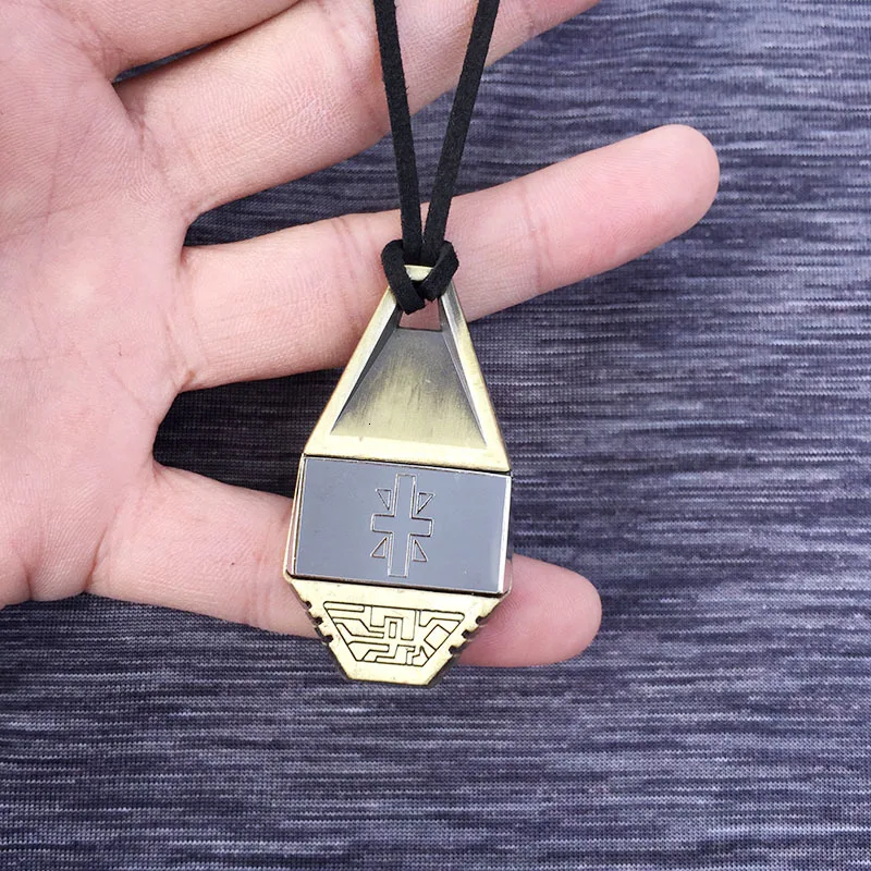 Аниме Digimon Цифровой Монстр магнит Digimon Эволюция значок Ожерелье косплей ювелирные изделия подарок для коллекции - Окраска металла: Reliability Joe