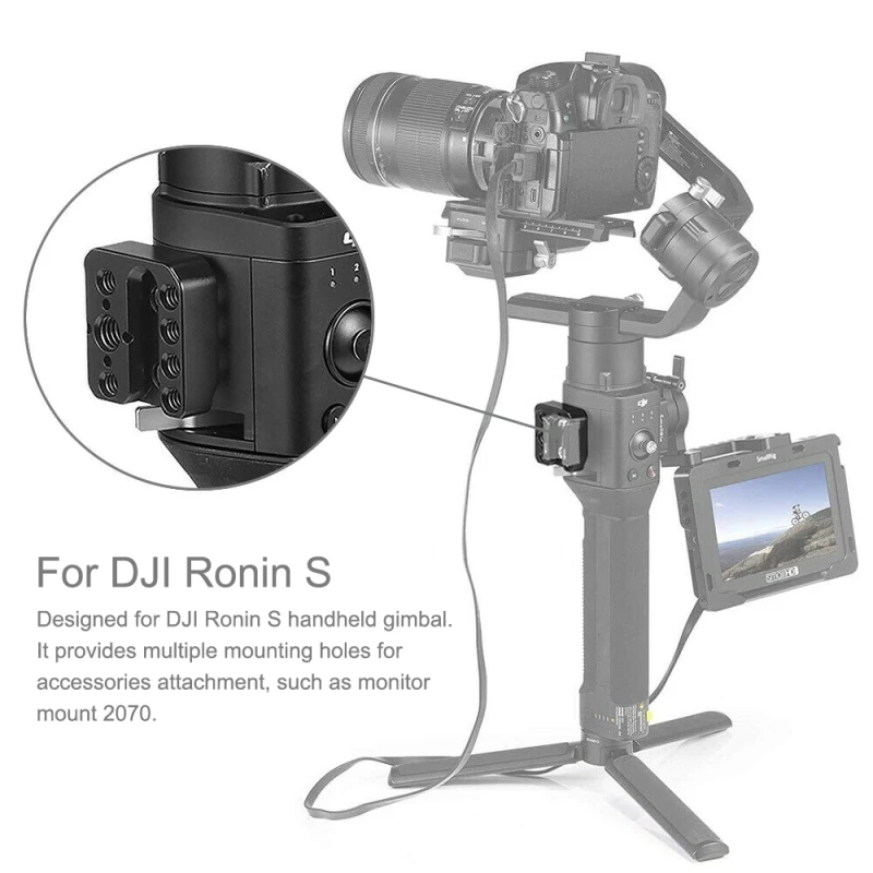 PULUZ Quick Release Plate внешний Монтажный держатель для DJI RONIN/RONIN-S