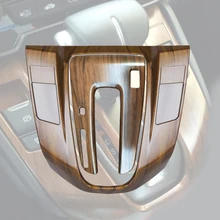 

Wood Texture Car Center Control Shift Gear Panel Frame Cover Trim For Honda CR-V CRV 2017 2018