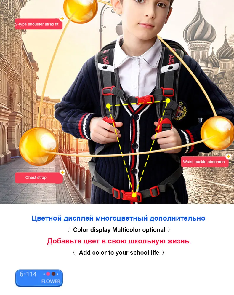 Delune Высокое качество Детские ортопедические рюкзаки 3D мультфильм автомобиль шаблон рюкзак для девочек мальчиков студентов школьная сумка