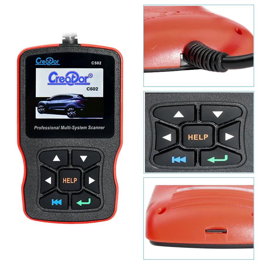 Создатель C502 для BENZ& OBDII/EOBD(система бортовой диагностики мульти-системный сканер obd2 Авто Автомобильный сканер для диагностики инструмент Авто диагностический сканер