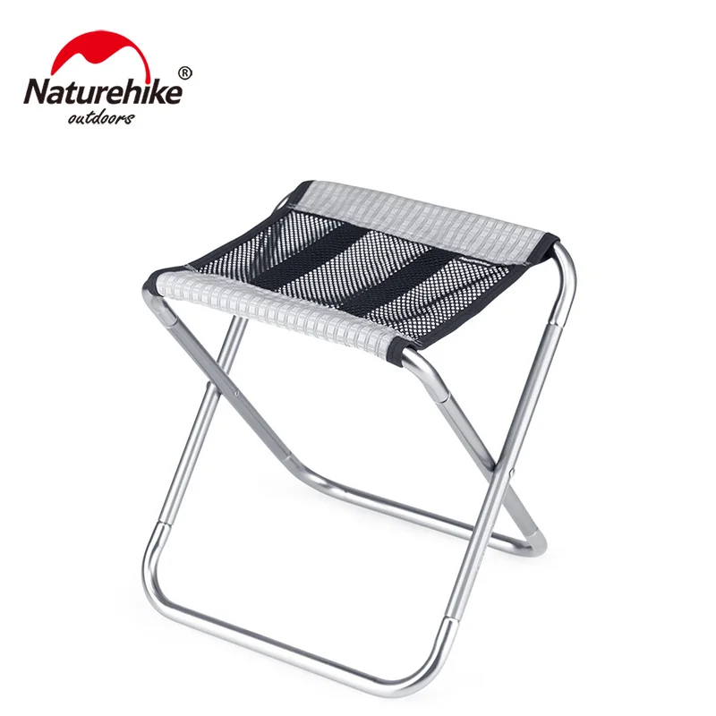 Naturehike Portable Outdoor Foldable Nylon Cloth Folding Fishing Chair Lightweight Picnic Camping Chair NH20JJ006
