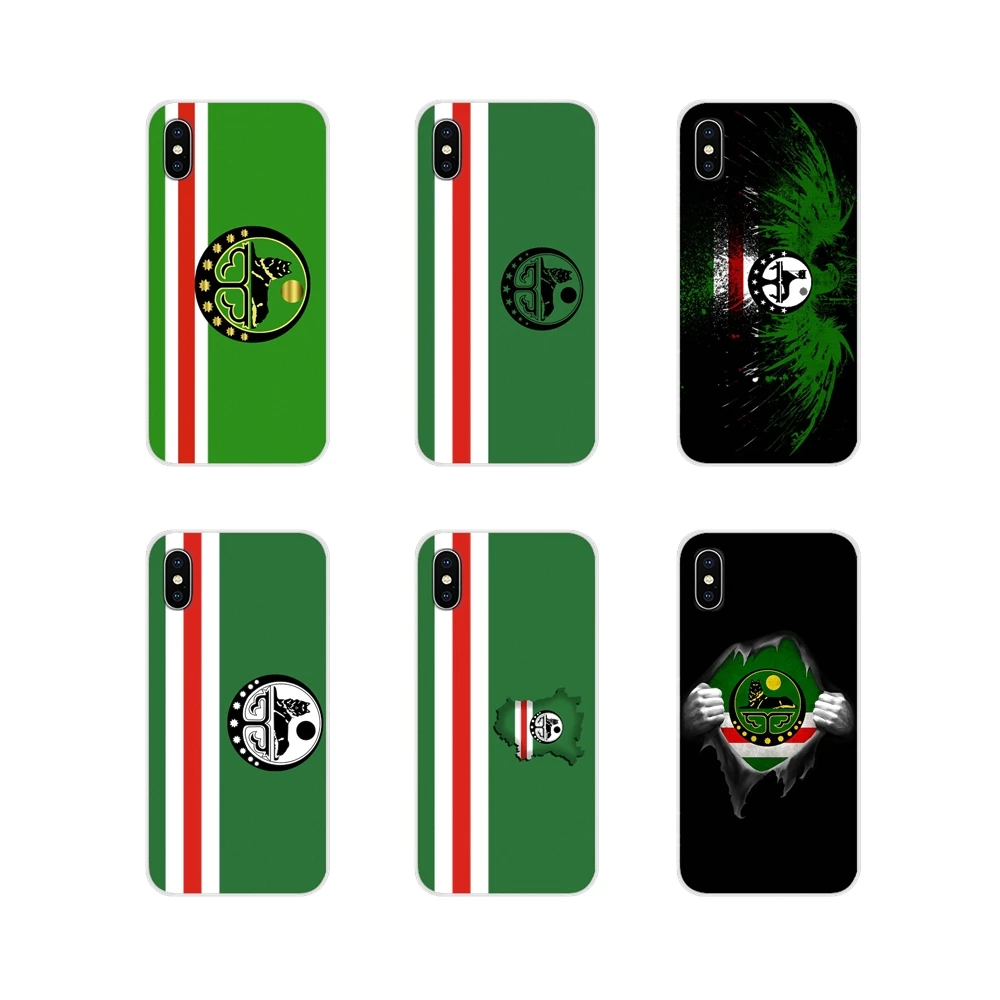 

TPU Shell Cover For Xiaomi Redmi 4A S2 Note 3 3S 4 4X 5 Plus 6 7 6A Pro Pocophone F1 Chechen Chechnya Coat Of Arms National Flag
