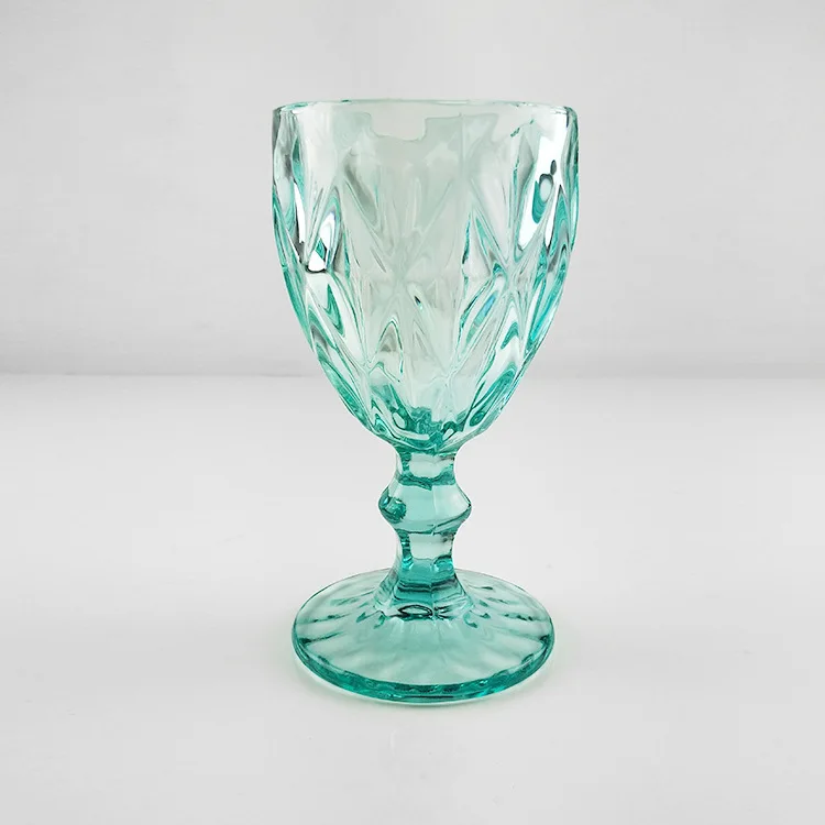 Faroot небесно-голубая стеклянная Алмазная винная вода шампанское стеклянная миска для мороженого чайник стеклянный набор