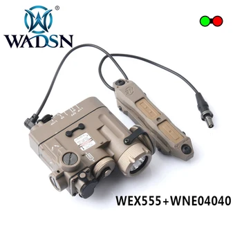 

WADSN Softair DBAL-D2 RED&GREEN LASER Version With Tactical Augmented pressure switch Hunting Accessories Airsoft Weapon Lights