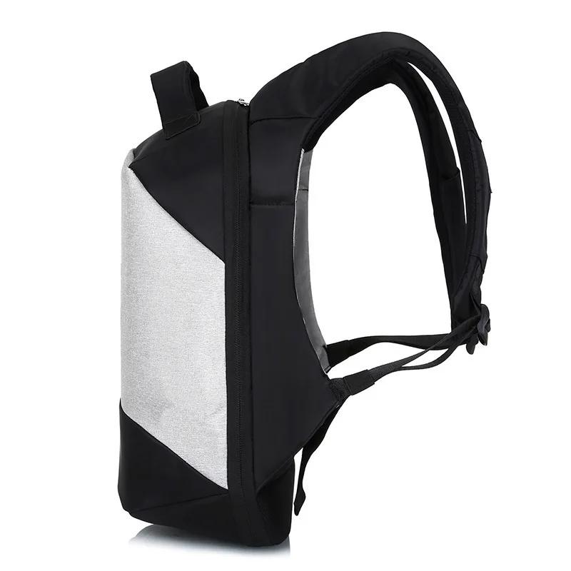 

2019 New Style Solid Color Anti-Theft Backpack USBC Charging Stereotypes Business Computer Backpack 17-Inch