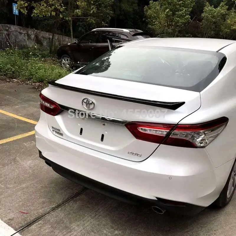 Дизайн для toyota Camry Высокое качество ABS внешний задний спойлер задний багажник загрузки крыло украшение автомобиля стиль