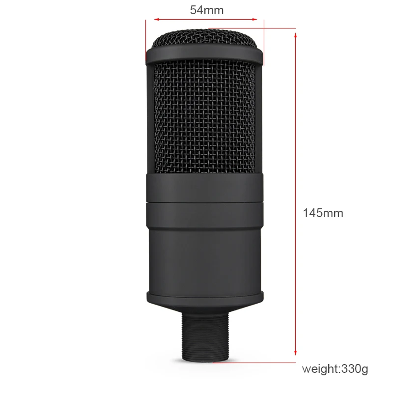 My Mic P200 профессиональный конденсаторный студийный компьютерный игровой микрофон для подкаста
