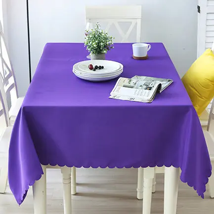 purple Отель Ресторан скатерти конференции скатерть белая скатерть для дома импортные товары ткань журнальный столик скатерть - Цвет: purple