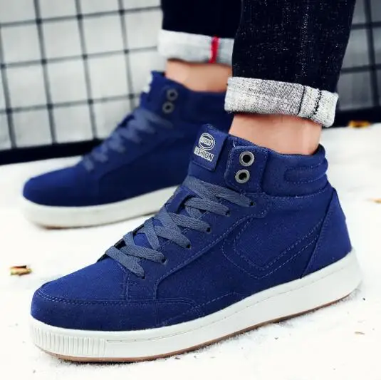 

Band Super Warm Men Winter Leather Boots Cow Suede Canvas Men's Fur Boots Warm Snow Shoes Men's Ankle Snow Boot Plus Size 39-49