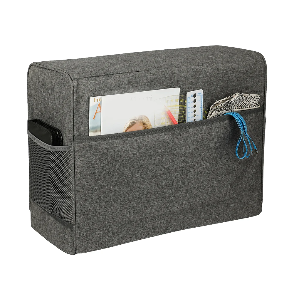 With Pockets Quilted Accessories Solid Protective Furniture Home Dust Cover Sewing Machine Sun Shade Oxford Cloth Universal