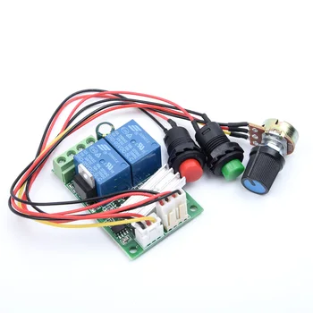 

DC 6/12/24V 3A Reversible Motor Speed Controller Regulator Driver Switch PWM New