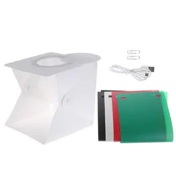 

1Set Foldable Photo Shooting Lightbox Tent Dimmable Tabletop Photography Softbox 24BB