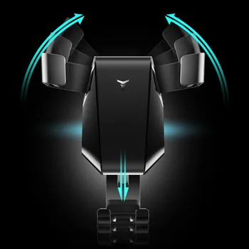 

Universal Gravity Smartphone Support Car Phone Holder for Phone In Car Air Vent Mount Stand No Magnetic Mobile Phone Holder
