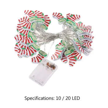 

10/20 LEDs Colorful Socks Decorative String Lights 1.5m 3m Layout Props Decor