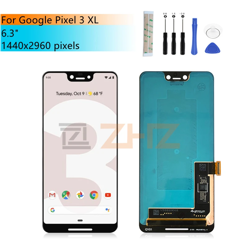 Для ЖК-дисплея Google Pixel 3XL внешний дисплей для 3 XL запасные части ЖК-экрана |