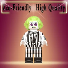 Жук сок легоед ужас Хэллоуин Фредди Майерс Джек Скеллингтон зомби Эрика дравена Билла Джейсона строительные блоки игрушки для детей