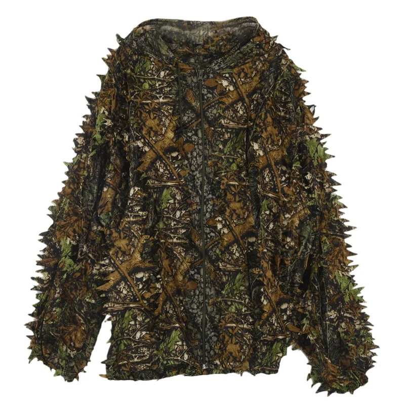Одежда для охоты новинка 3D костюм с Кленовым листом из бионического Ghillie Yowie sniper