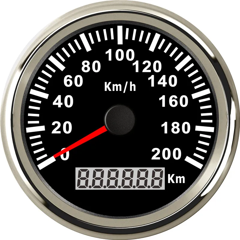 85 мм 200 км/ч Универсальный цифровой gps датчик скорости для грузовика морской лодки ATV нержавеющая 316L рамка автомобиля gps датчики скорости 12 В/24 В - Цвет: BS 200KMH