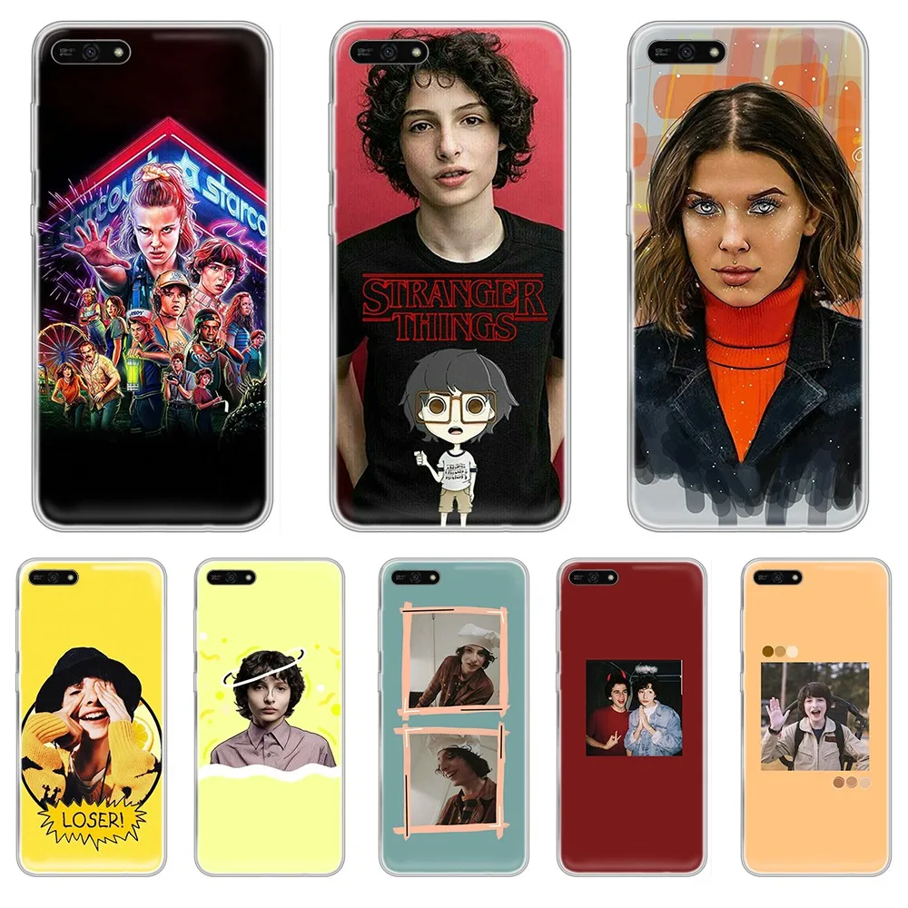 Прозрачный чехол для телефона HUAWEI honor mate 7A 8S 8X 9 9X 10 20 30 pro lite с серией Finn Wolfhard |
