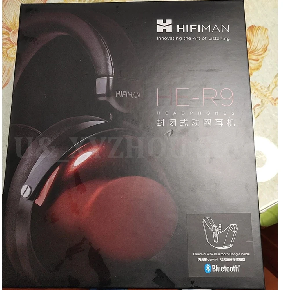 HIFIMAN HE-R9 Dynamic Closed-Back Over-Ear Headphones with Topology  Diaphragm, Best-sounding Dynamic Drivers(Wired)