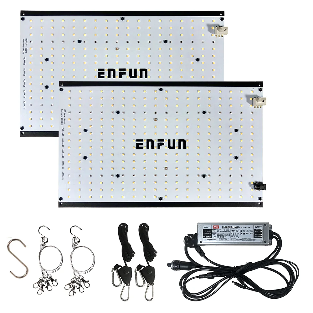 Московский сток Светодиодный светильник для выращивания lm301b 288 шт. чип полный