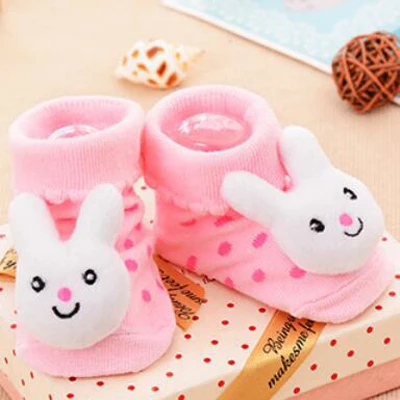 Cartoon Baby Floor Socks Anti-slip Warm Soft for Newborn Infant Toddler Socks Autumn Winter Cotton Breathable Foot Socks 14