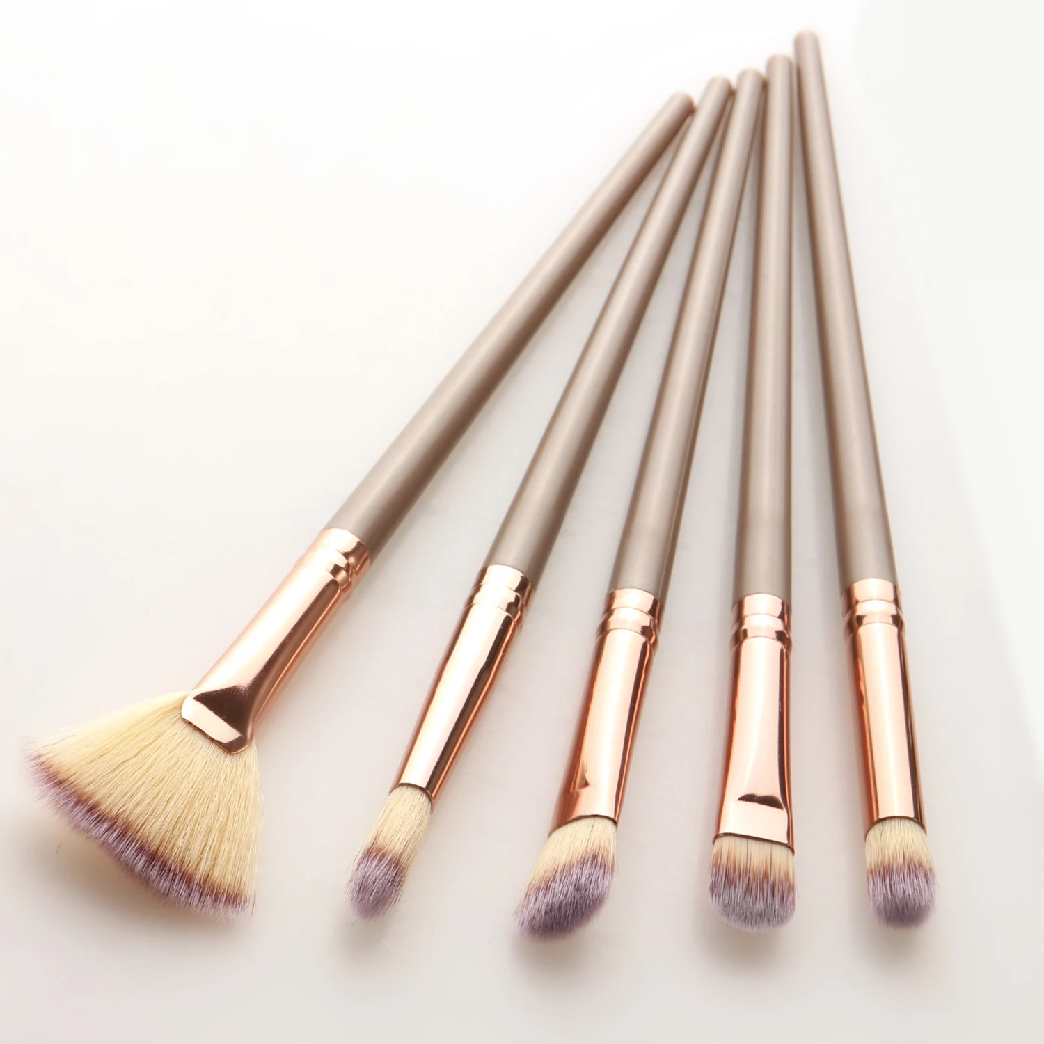 5pcs 20/5Pcs Hot Sell Makeup Brushes Set Eye Shadow Foundation Powder Eyeliner Eyelash Eyebrow Brush Cosmetic Beauty Make Up Tool Kit - Handle Color: 5pcs
