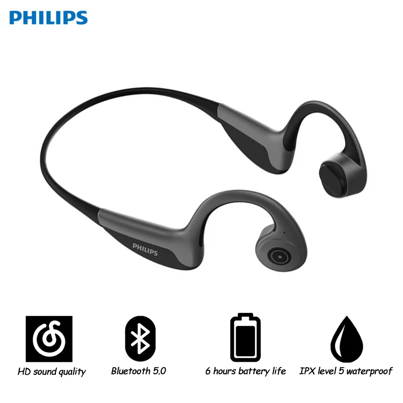 Беспроводные Наушники Philips TAN6605 с костной проводимостью спортивные