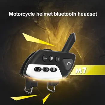 

Bluetooth 5.0 Motorcycle Intercom Set Motorcycle Interphone Motorcycle Helmet Headset Noise Reduction 3D Music Effect FM