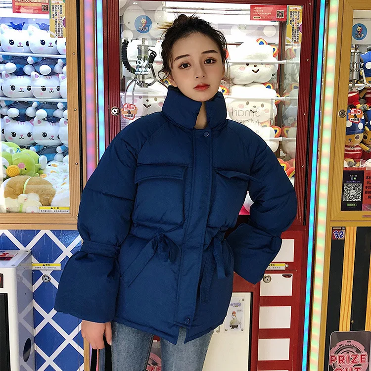 

Short Cotton-padded Clothes Women's 2019 Autumn And Winter New Style Korean-style down Jacket Cotton Coat WOMEN'S Dress Students