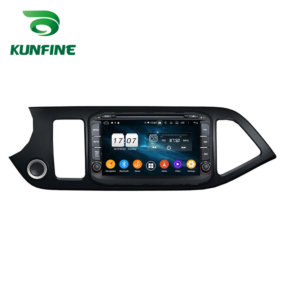 Clearance Android 9.0 Octa Core 4GB RAM 64GB ROM Car DVD GPS Multimedia Player Car Stereo for Kia Morning / Picanto 2011-2016 Radio 1