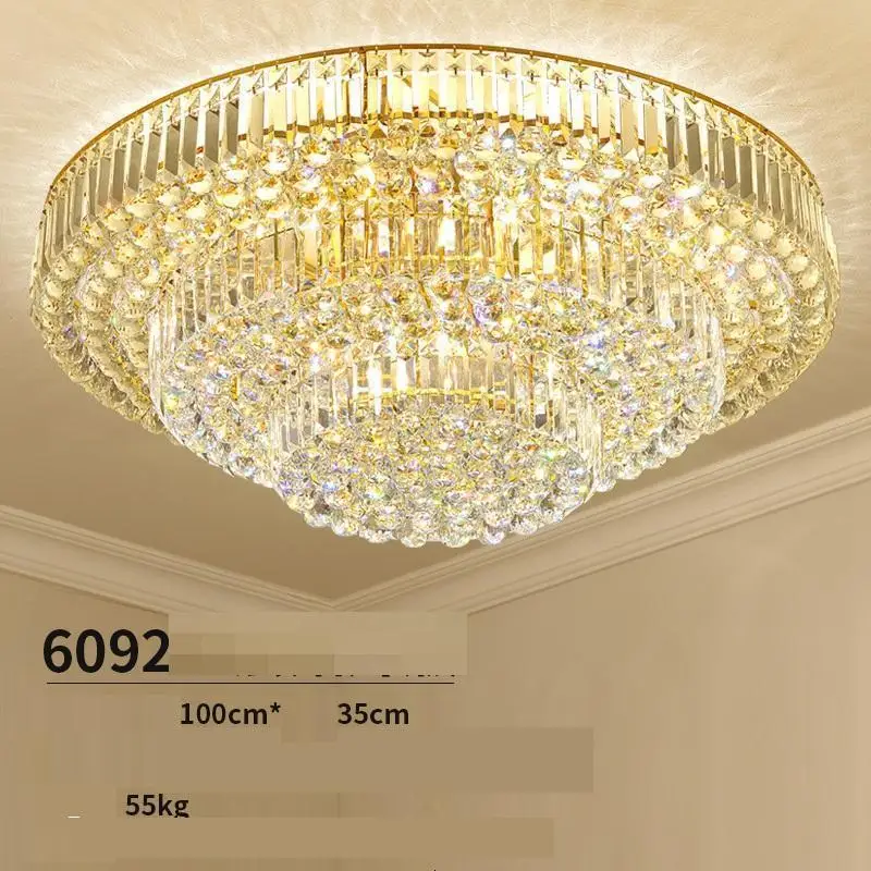 Потолочный светильник светильники Винтаж Lampen современный Avize De Plafondlamp Гостиная Кристалл Lampara TECHO LED потолочный светильник