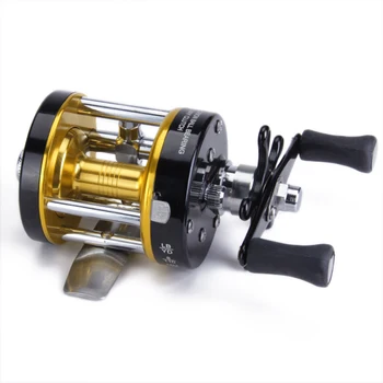 

CL25 Anti-reverse Bearing Alumium Spool Fishing Fish Spinning Reel 1+1 BB Golden