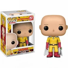 Funko Pop 257 один удар человек фигурка Сайтама игрушки 10 см