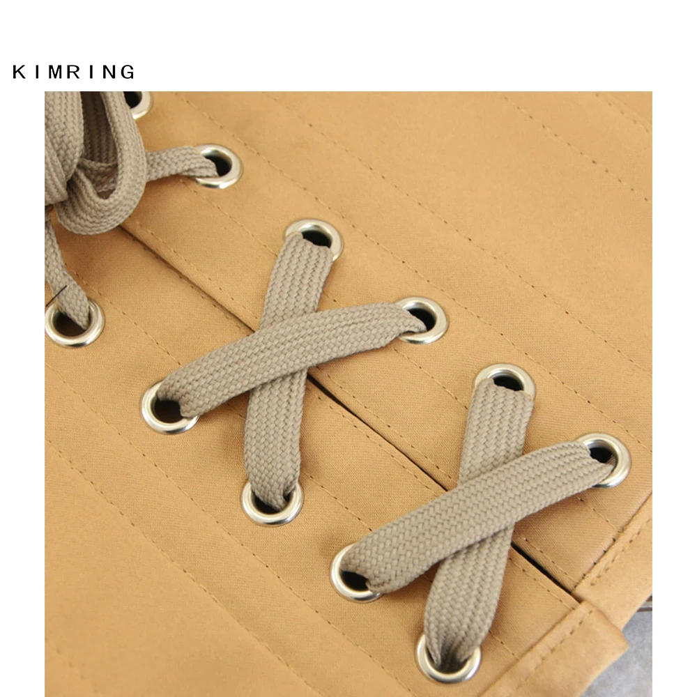 Kimring, винтажный стимпанк корсет, Стальные кости, корсет под грудь, Бурлеск, талия, корсеты и бюстье