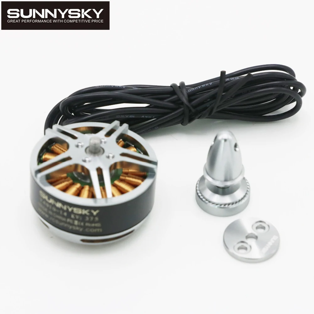 

Hot 4pcs/lot Original Sunnysky V4010II 450KV/375KV 6S Brushless Motor 300W Motor for DIY Multicopter Quadcopter RC Multicopter