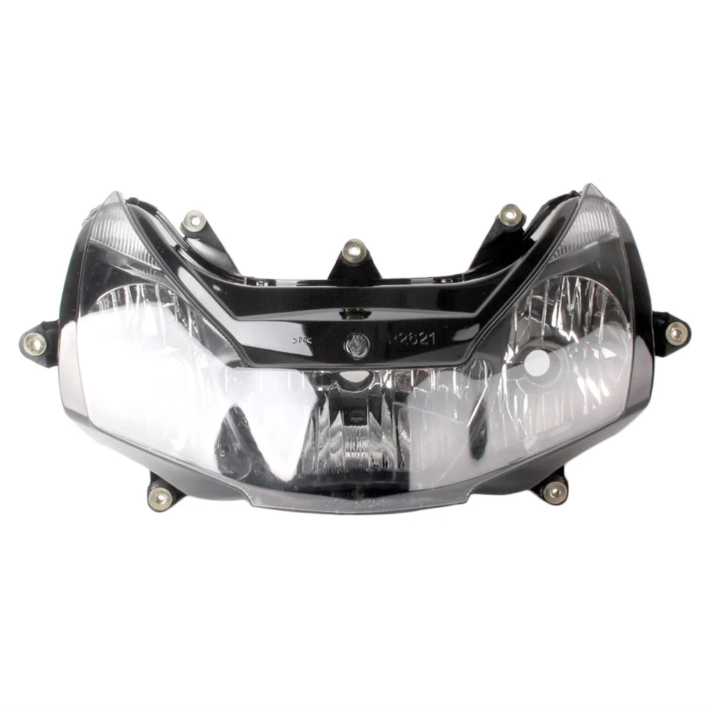 Передние фары для мотоцикла Фара сборка для Honda CBR954RR 2002 2003 Запчасти Аксессуары ABS пластик