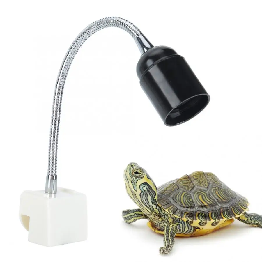 Светильник для обитания рептилий, светильник ing UVB, держатель для лампы с подогревом, вращающийся, полный спектр, держатель для лампы с солнечной черепахой, ЕС 220 В, черепахи, инструменты для ламп