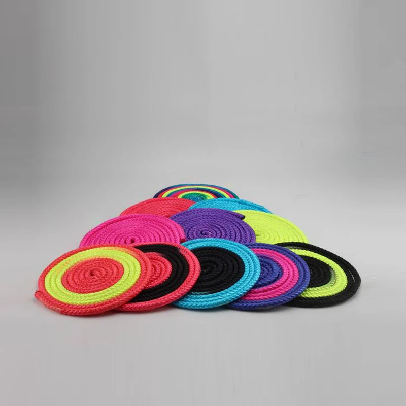 

Environmental protection, wear resistance, color gradient art nylon rope, special gymnastic rope for dancing and sports