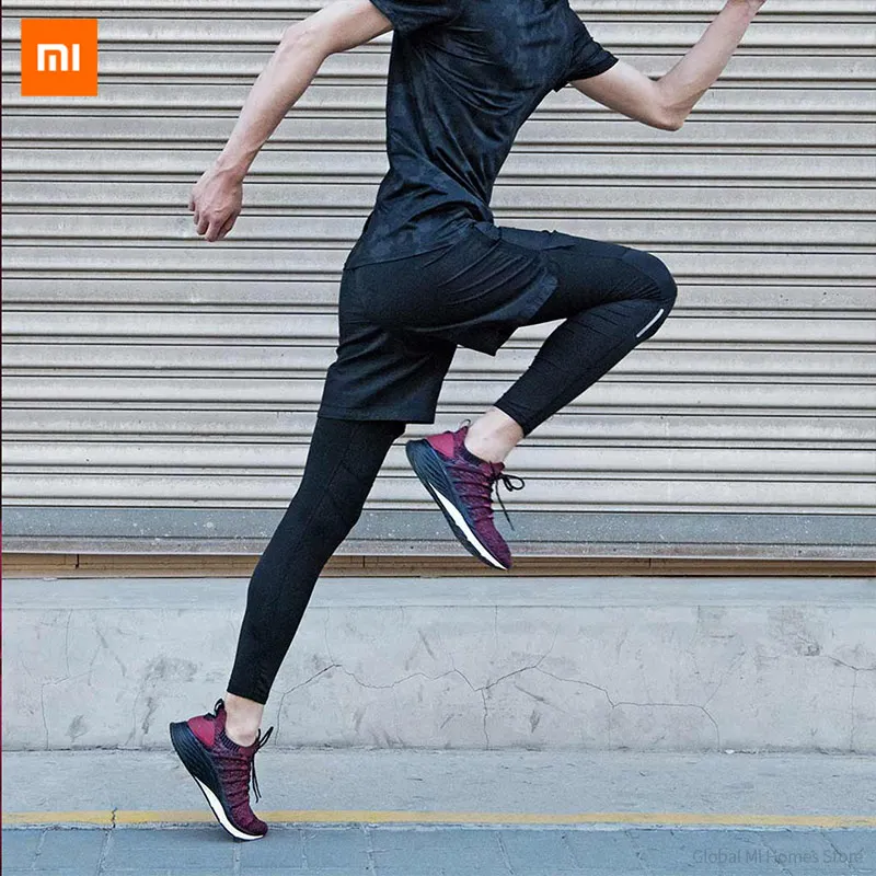 Xiaomi Mijia спортивная обувь 3 кроссовки Для мужчин сетка пропускающего воздух, Портативный Для мужчин подошва, устойчив к атмосферным воздействиям и износостойкая Обувь для отдыха